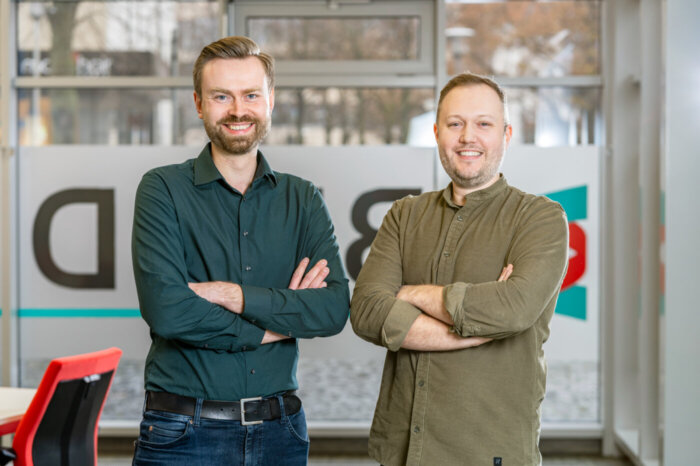 Thomas Garus, Head of Quality Assurance und Oliver Eckstein, Head of UX/UI