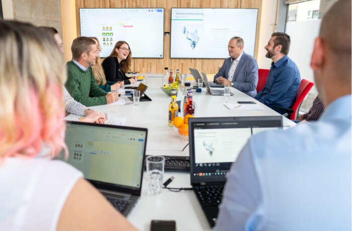Meeting von Führungskräfte der BREDEX